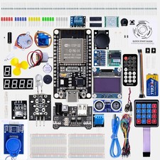 ESP32 Super Starter Kit with USB-C Dual Development Board and Tutorial