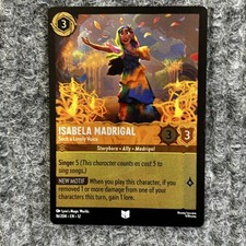 Disney Lorcana Wilds Unknown Isabela Madrigal 16/204 Uncommon Foil