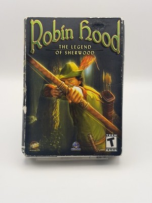 Robin Hood: The Legend of Sherwood (PC, 2002) Strategy First Big Box