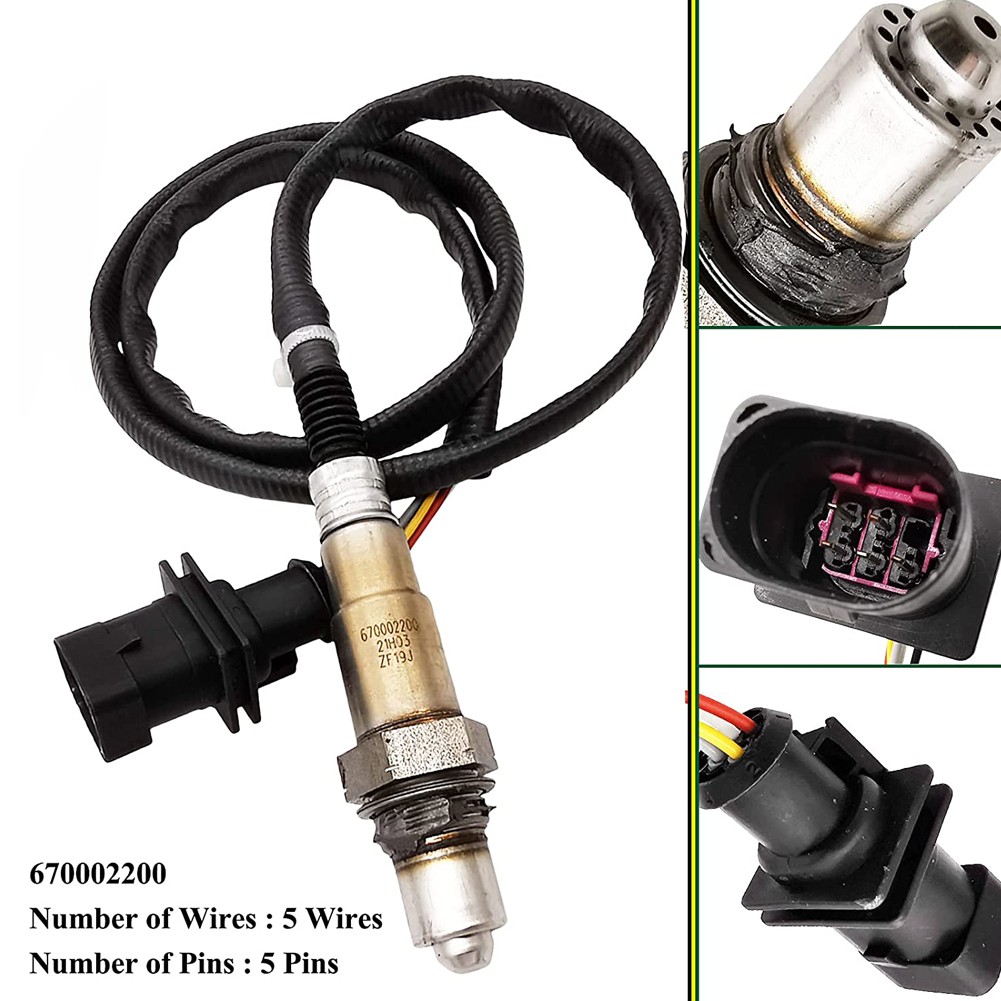 4X Up+Downstream Oxygen Sensor For Maserati Quattroporte 2014-2017 3.0L V6 Turbo