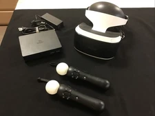 Sony Playstation VR Virtual Reality VR Headset Black with Controllers CUH-ZVR1