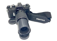 Pentax Takumar 100mm Macro f4 & Spotmatic F 35mm Film Camera Works LM Strap DDP