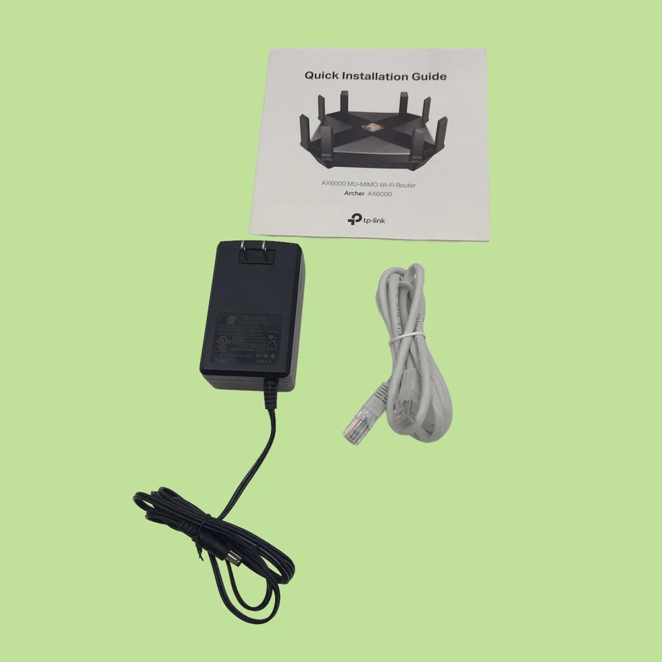 TP-Link Archer AX6000 8-Stream WiFi 6 Gaming Router MU-MIMO Black #SC9763 (VK) - Image 2 of 4