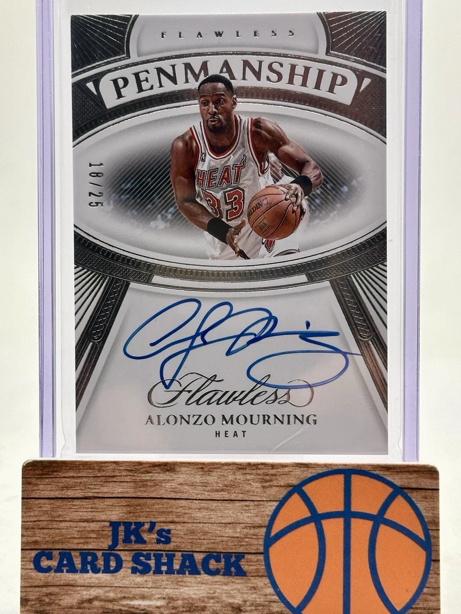 Panini Alonzo Mourning Basketball Sports Trading Cards