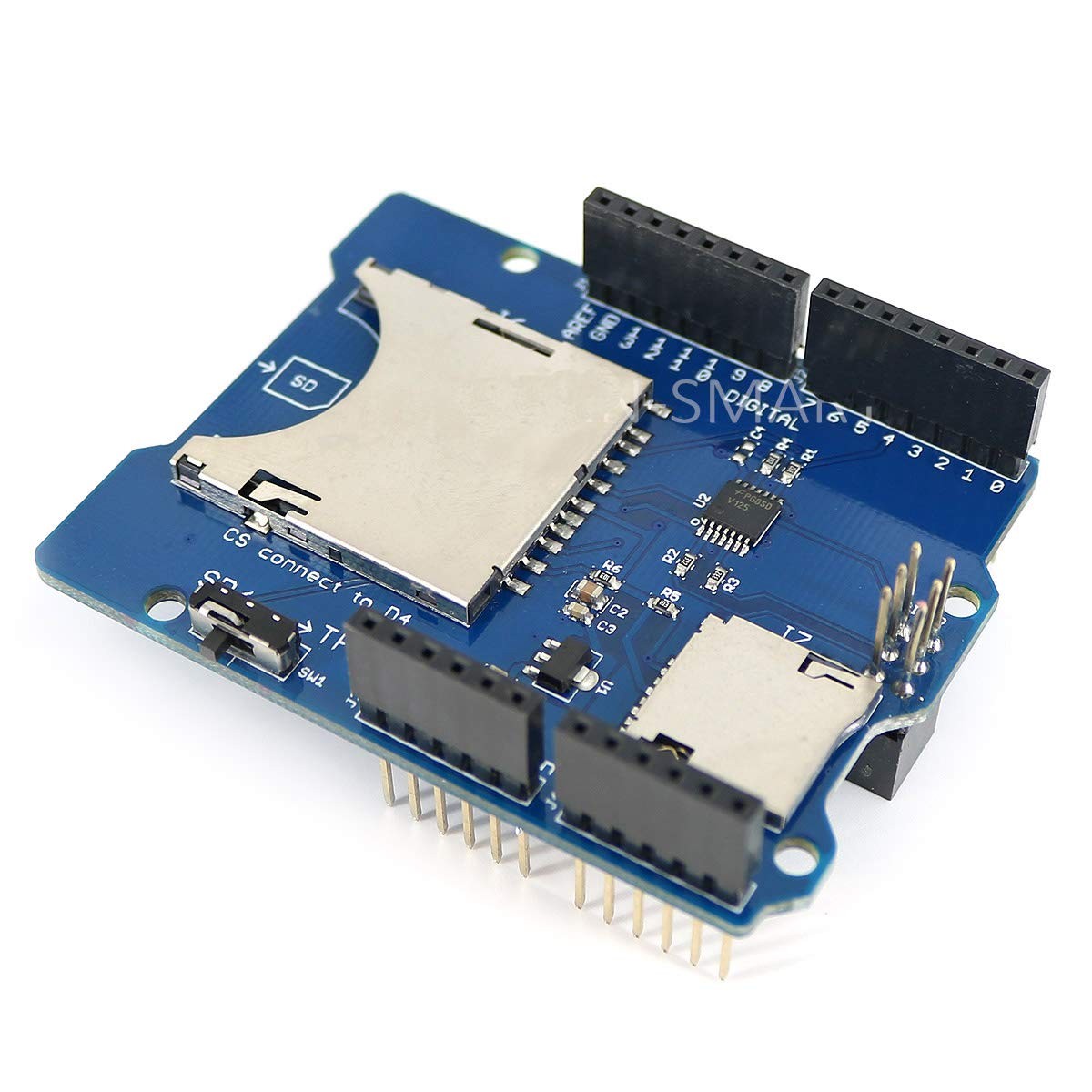 Shield carte SD UNO R3 module lecteur carte TF empilable Arduino SPI