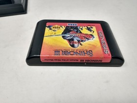 Shinobi III 3 Revenge of the Ninja Master (Sega Genesis) w/ Box, No Manual