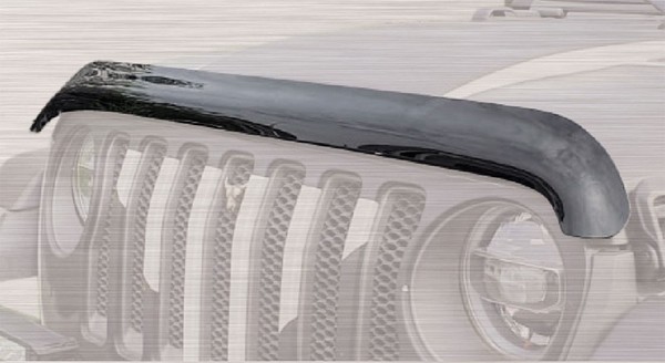 Steinschlagschutz Motorhaube Passend FüR Jeep JK (08-18) Schutz Bug-Defelctor-image