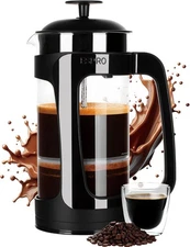 ESPRO - P3 French Press Coffee Maker – Patented Double 32 oz, Black 
