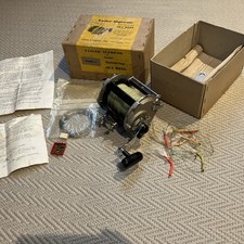 Vintage Grice & young Tatler supreme model V multiplying Sea reel. Boxed