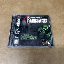 Tom Clancy's Rainbow Six (Sony PlayStation 1, 1999) cib tested, works