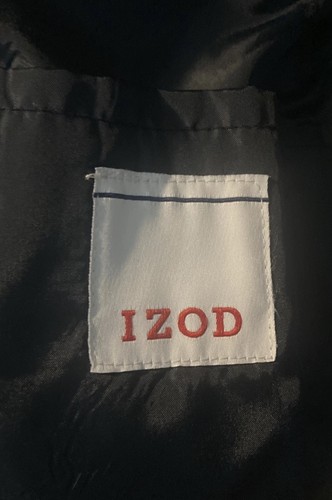 Izod Jungen dunkelblau Blazer Messingknöpfe komplett gefüttert 8% Wolle ganzjährig Gr. 18 - Bild 6 von 8