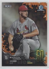 2019 Bowman Scouts' Top 100 Orange Refractor 2/25 Dakota Hudson Rookie RC 0fa7