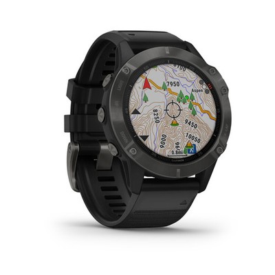 Garmin Fenix 6 Pro Black Band Premium Multisport GPS Smartwatch 