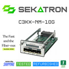 ♻️ Cisco C3KX-NM-10G 4 Port 10 Gigabit Ethernet Module C3560X/C3750X ⚡Fast Ship