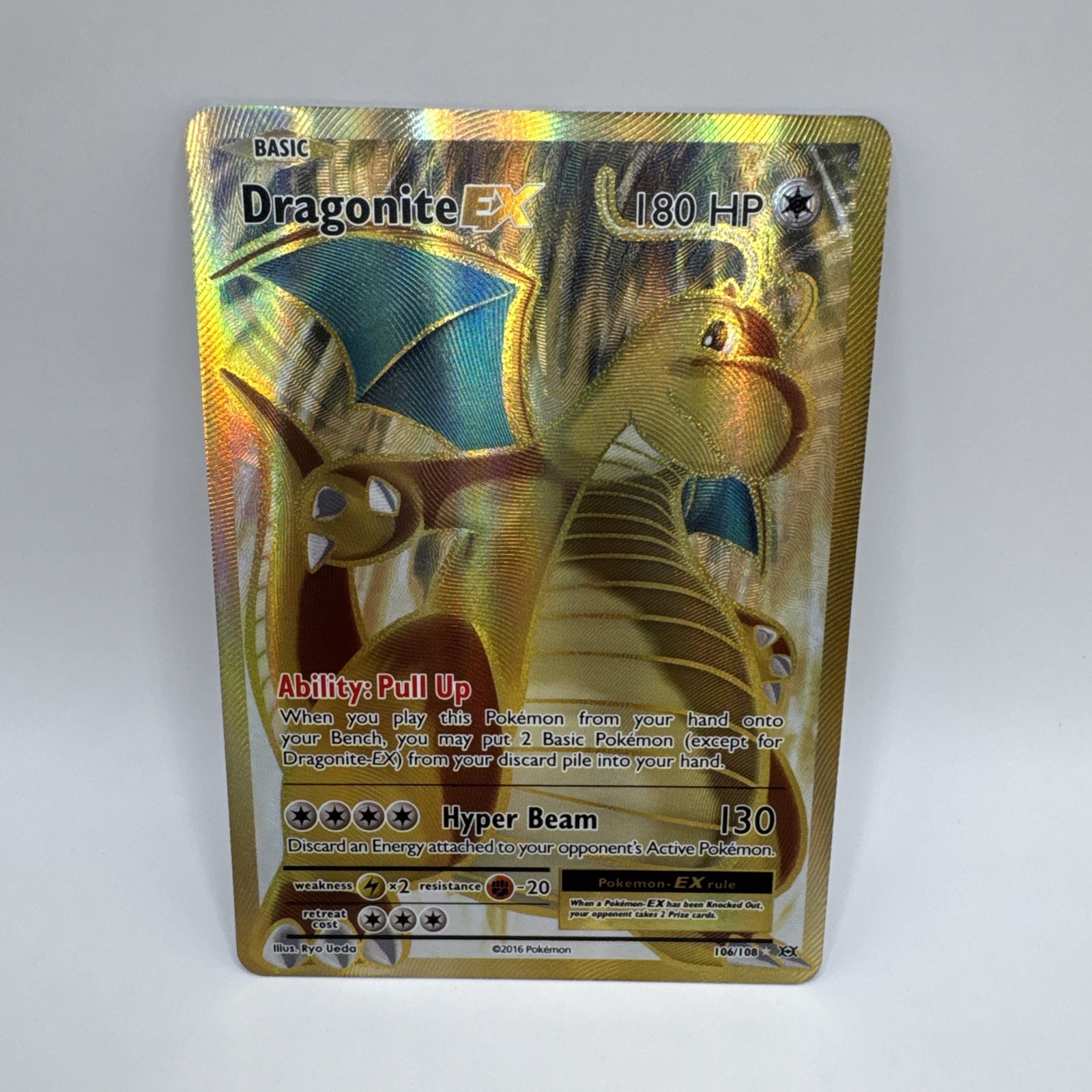 Dragonite ex 2016 XY: Evolutions #106/108 Holo (Full Art) Price