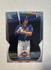 2023 Bowman Chrome Prospects Jacob Reimer RC #BCP-181 1st Bowman Mojo Refractor