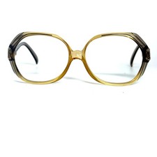 Christian Dior Vintage 2035 20 Optyl Oversized Eyeglasses Frame Germany Brown