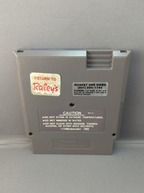 * Xenophobe (Nintendo NES, 1988) Cartridge And Manual Only