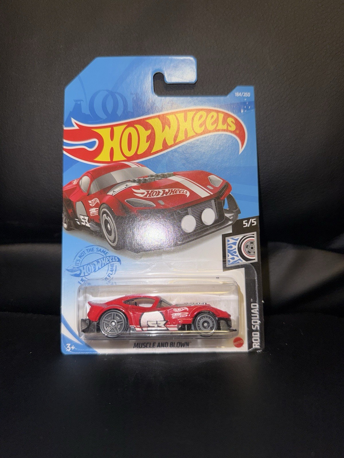 HOT WHEELS 2021 MUSCLE AND BLOWN ROD SQUAD 5/5 ON INTL. CARD #184/250 BOX SHIP