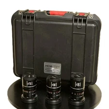 Venus Laowa Nanomorph 3-Lens Bundle (27/35/50mm) for Canon RF, Silver Flare