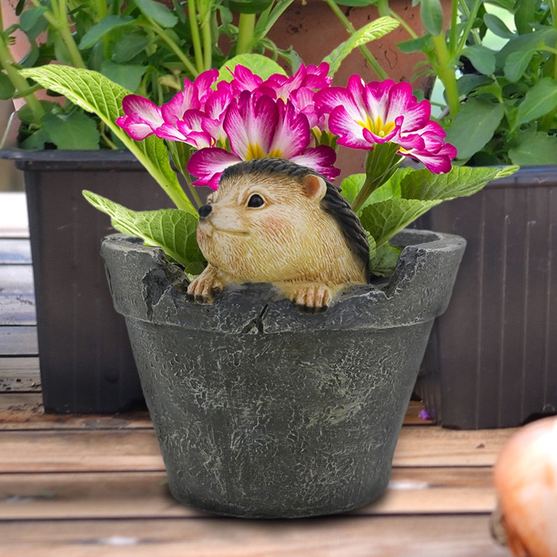 Animal Planter Garden Decorative Plant Pot Outdoor Indoor Flower Pot Ornament - Image 2