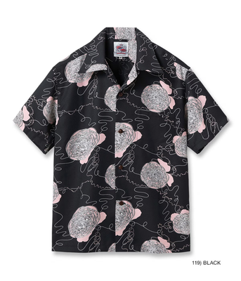 SUN SURF DK39681 DUKE KAHANAMOKU COOLMAX HAWAIIAN SHIRT WOOL BALL