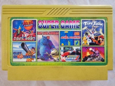 Super Game Olympic 2000 Vintage Video Game for 8 bit console Famicom,Dendy,Pegas