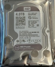 Western Digital WD40PURX Purple 4TB 5.4K RPM 3.5'' SATA Internal HDD 100% Health