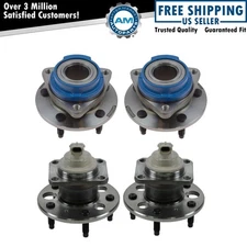 Wheel Hub Bearings Assembly Set Front & Rear Fits Chevrolet Pontiac
