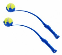 2X Ballschleuder Hundespielzeug Outdoor Ballwerfer Spielzeug Hund Wurfarm Ball
