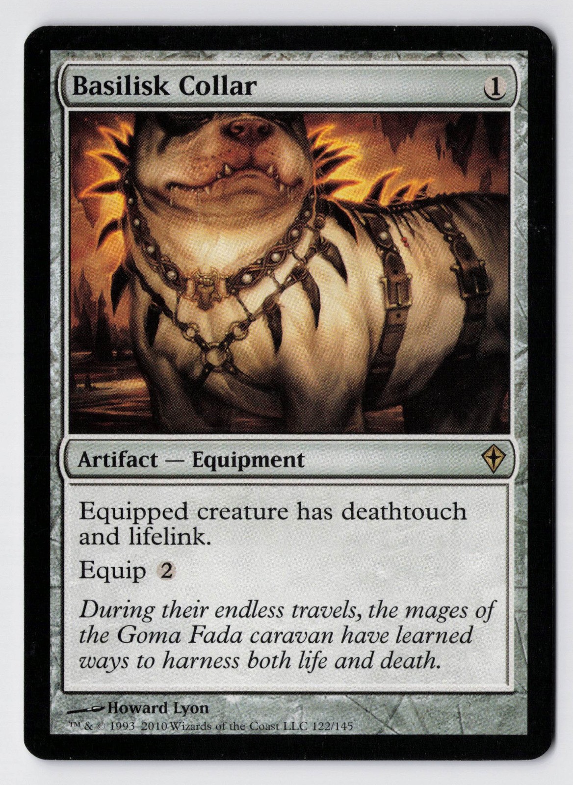 Basilisk Collar - 122 - Worldwake - NM