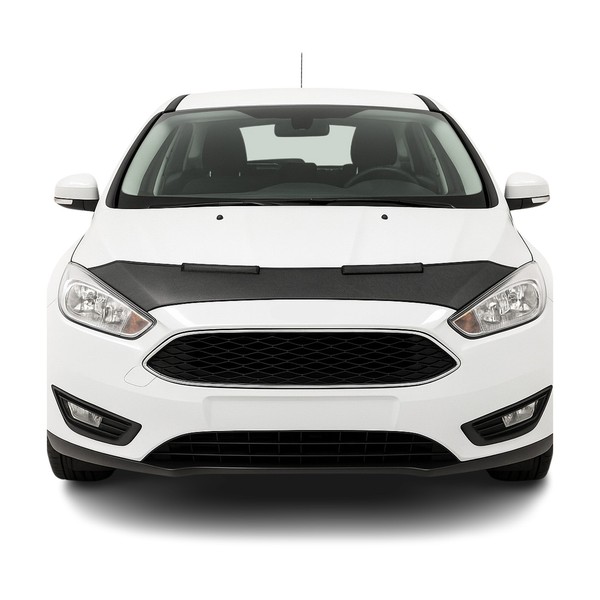 Haubenbra Steinschlagschutz Bonnet Bra FüR Ford Focus 2016-2018 Carbon Halb-image