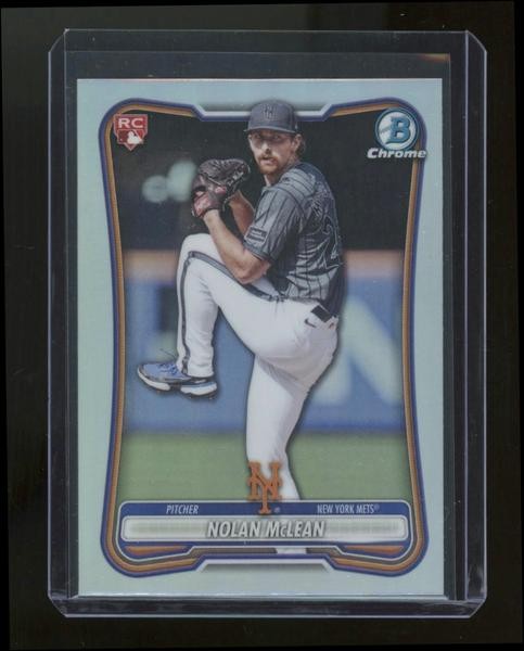 2026 Bowman Nolan McLean SP Red RC Rookie Refractor Rookie Card #85