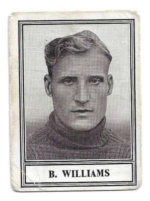 Liam Devlin berühmte Fußballer neue Serie 1952-3 Bert Williams = Barratt selten