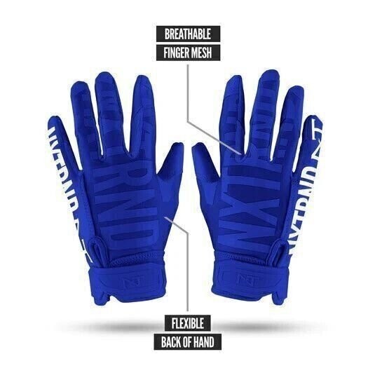 Nxtrnd G1 Pro Football Gloves, Men's Youth Boys Sticky Receiver