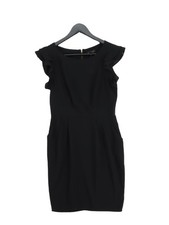Topshop Bodycon Midi Dress UK10 in Black