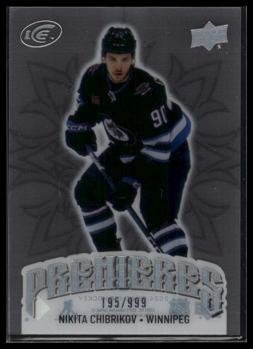 2024-25 Upper Deck Ice #162 Nikita Chibrikov #/999 Rookie SN,RC