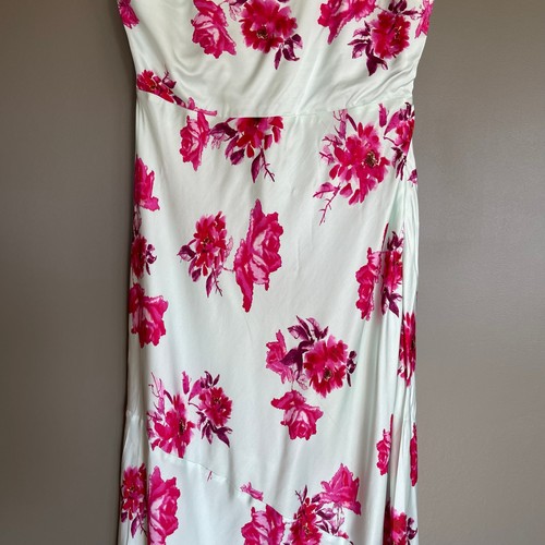 NWT Favorite Daughter The Sunroof Dress Summer Peony Green Pink Maxi Size 4 Sexy - Picture 7 of 22