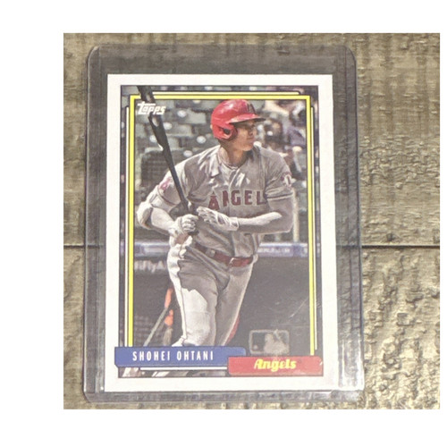 2021 Topps Update Series Shohei Ohtani #T92-4 1992 Redux Angels MLB Baseball