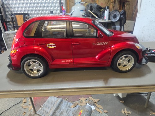 New Bright PT Cruiser 1:6 Scale  with REMOTE Radio Control Car Not tested Red