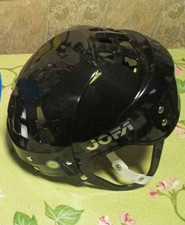 JOFA BRAND NEW HOCKEY BLACK HELMET - MODEL 51234 - GRETZKY STYLE