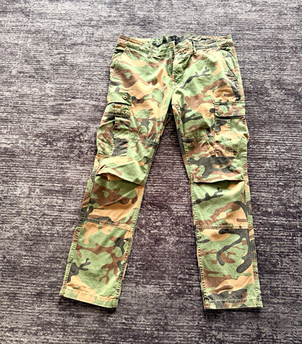 Jordan Craig Men's Camouflage Cargo Pants w/ Cargo Pockets Green Brown Size 36