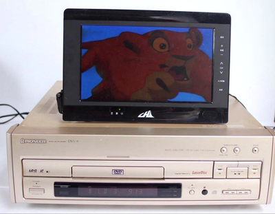 Pioneer 　DVL-909 DVD LDプレーヤー　レーザーディスク Pioneer DVL-909 LD / DVD / CD Laserdisc Player, Tested Video