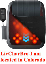 Shiatsu Back Massager for Pain Relief Deep Tissue 8 Massage Heads