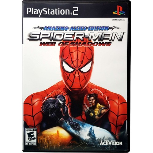 Spiderman Web Of Shadows - Sony Playstation 2 Pristine Tested Authentic - Picture 1 of 8