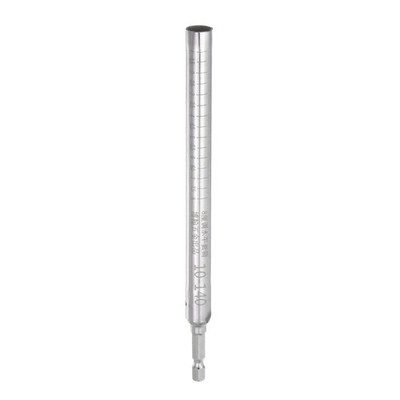 Hollow Socket 10 x 140mm Deep Well Nut Driver 1/4'' Quick-Change Hex Shank