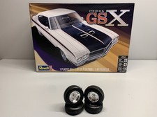 Ruedas y neumáticos direccionales Revell 1/24/1970 Buick GSX/Chatarra/Diorama