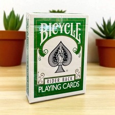 Bicycle Rider Back Playing Cards (Green)