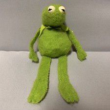 Fisher Price Kermit the Frog Plush 864 Muppets Beanbag 6 Inch