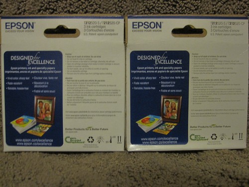 Lot 2 Epson T212520-S T212520-CP Cyan Magenta Yellow Ink Cartridge 212 09.2026 - 第 3/7 張圖片